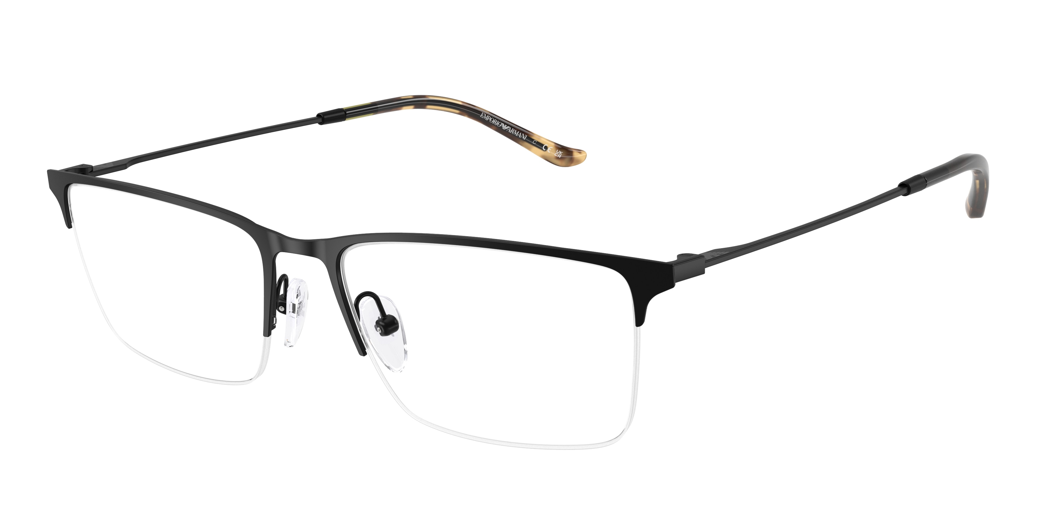 Emporio Armani Demo Rectangular Mens Eyeglasses EA1171 3001 55 80$