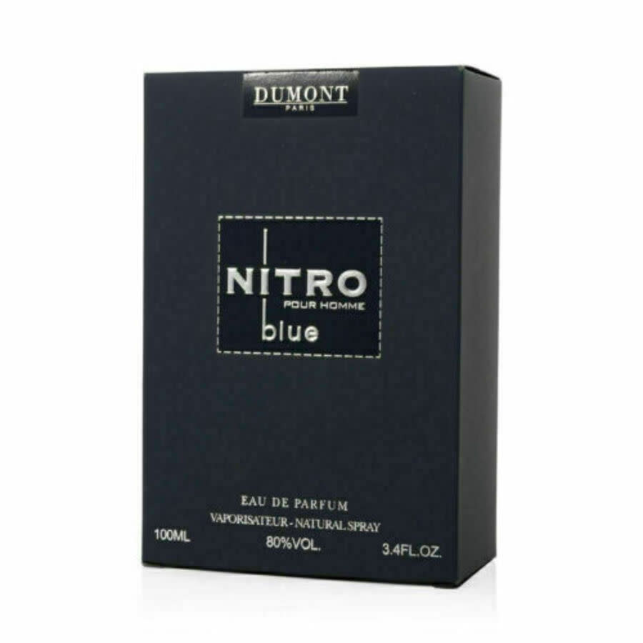 Dumont Mens Nitro Blue EDP Spray 3.4 oz Fragrances 3760060761897