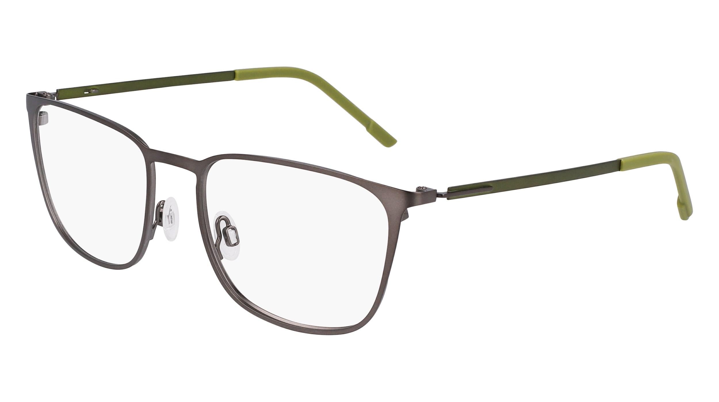 Flexon Demo Square Mens Eyeglasses FLEXON E1143 071 54