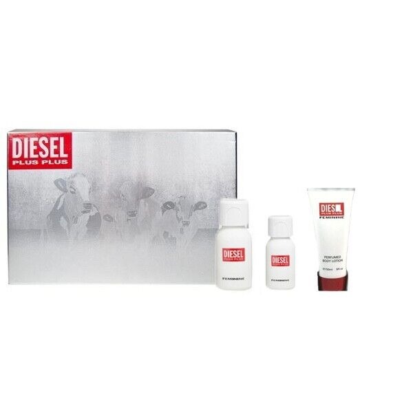 Diesel Ladies Plus Plus Feminine Gift Set Fragrances 7414561587468 20$