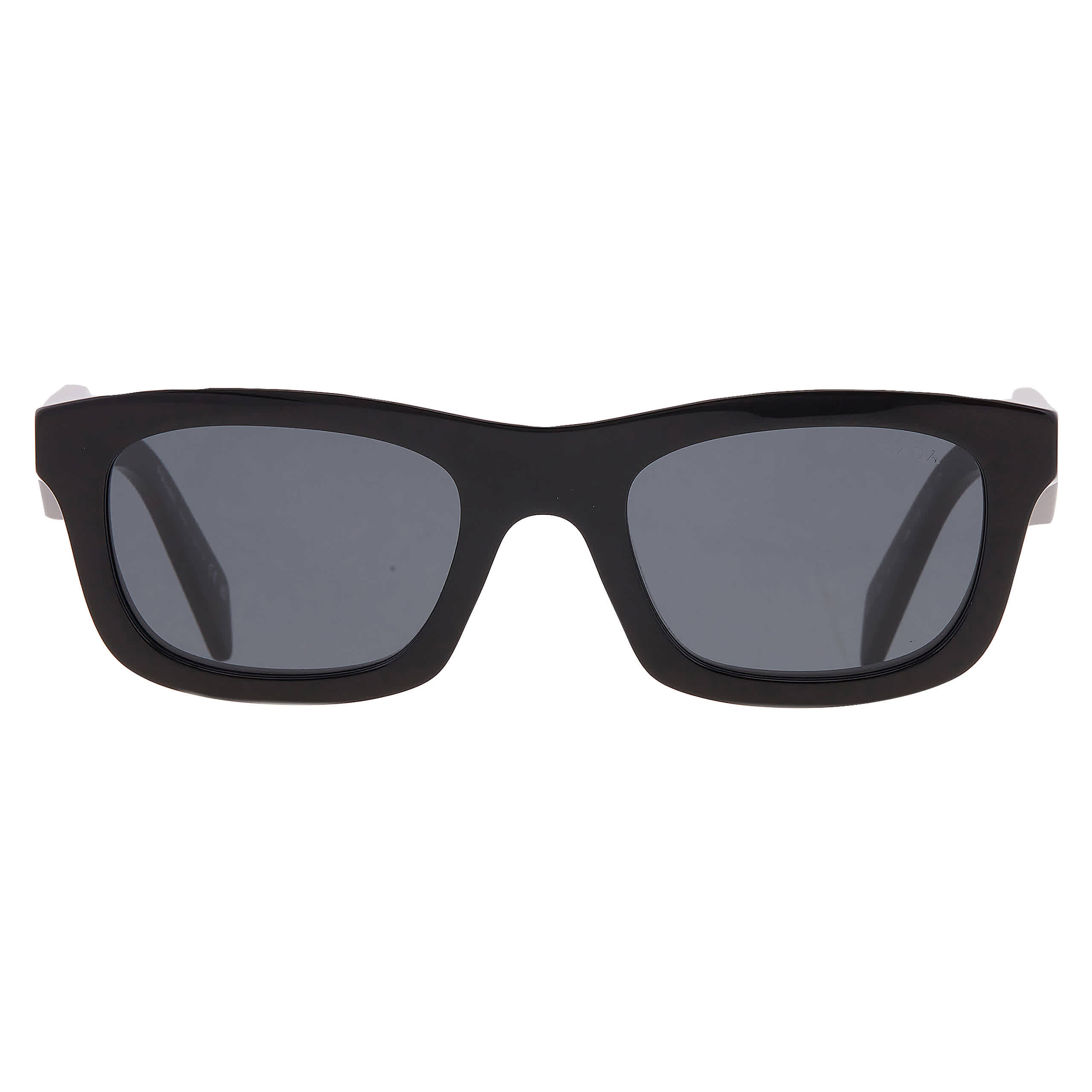Prada Woman Sunglass PR C06S -  Frame color: Black, Lens color: Dark Grey