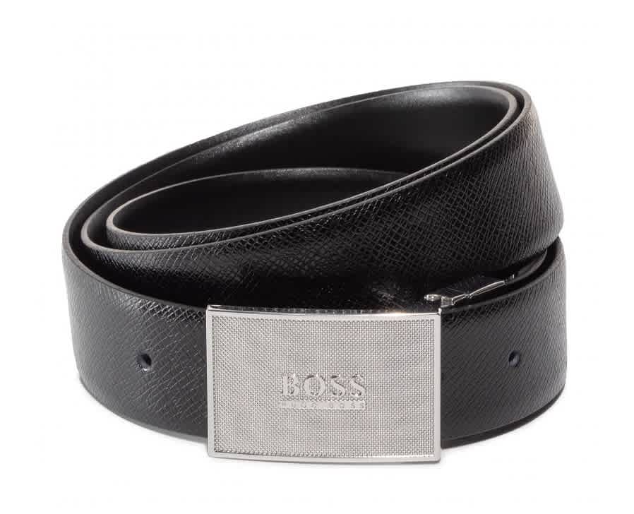 hugo boss logo belt