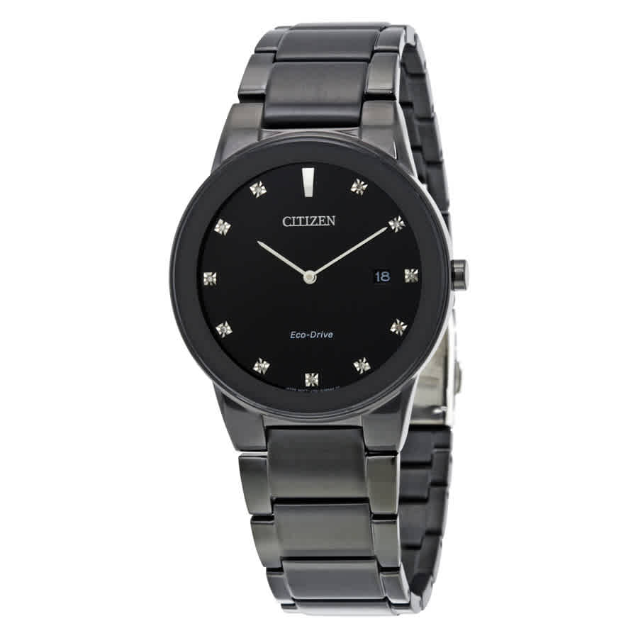 Citizen Axiom Black Dial Mens Watch AU1065-58G 280$
