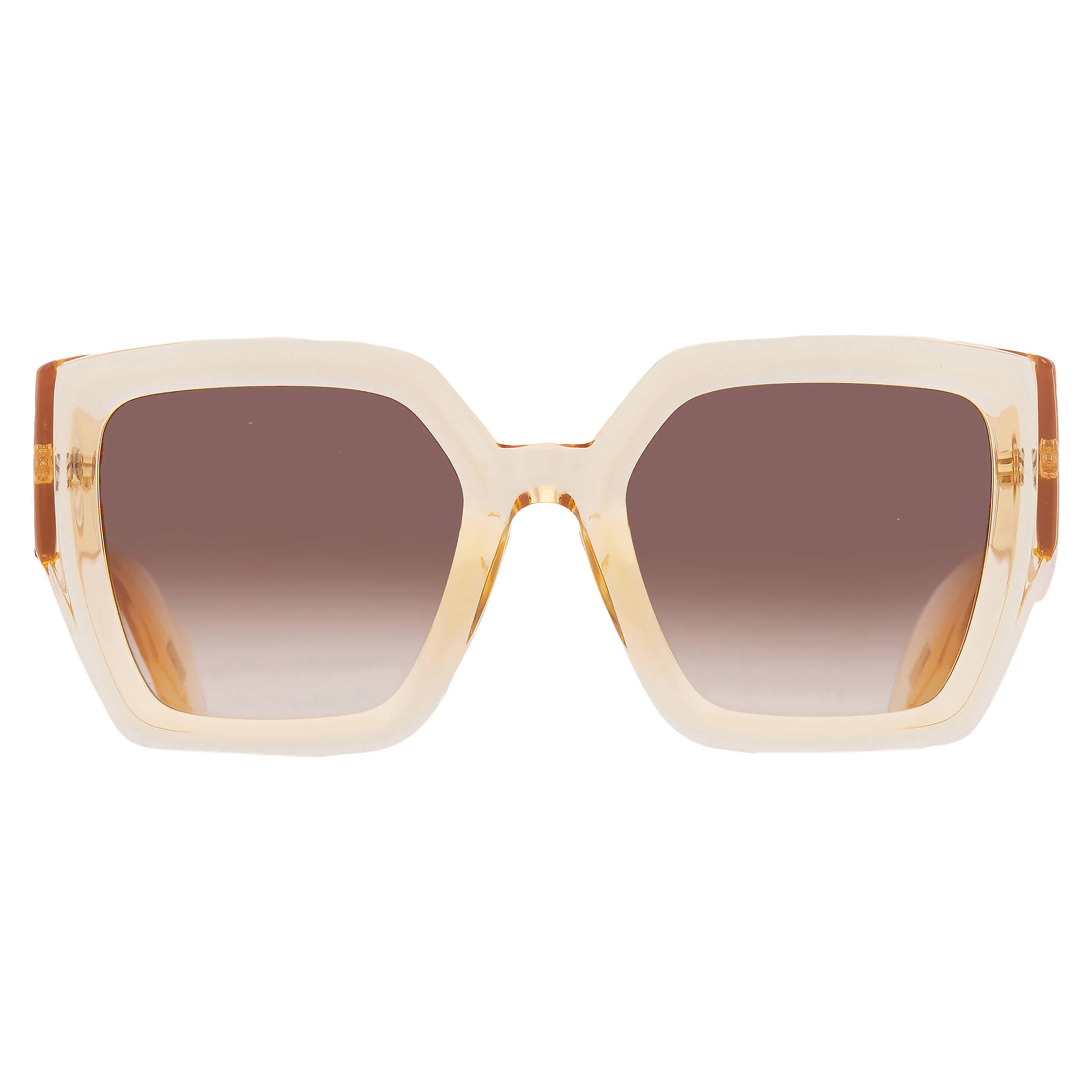 Just Cavalli Brown Gradient Square Ladies Sunglasses SJC149 0C61 53