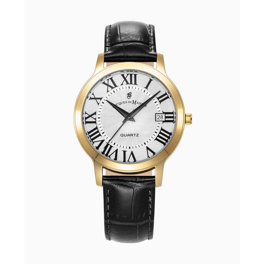 Jacques Du Manoir Genesis Gents White Dial Mens Watch JWG04805