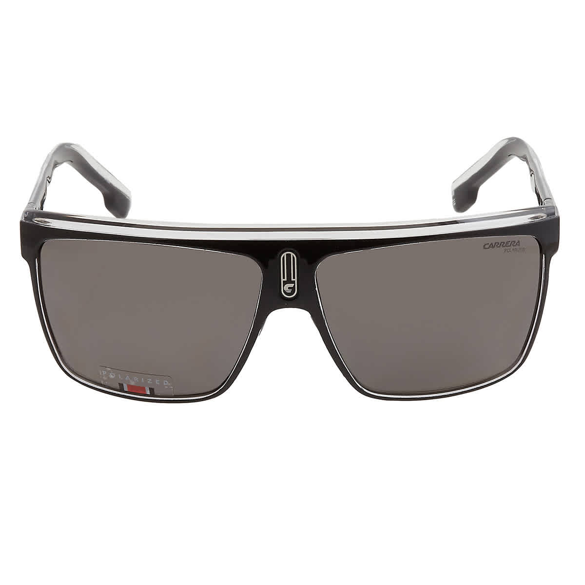 Carrera Polarized Grey Browline Mens Sunglasses CARRERA 22/N 07C5/M9 63