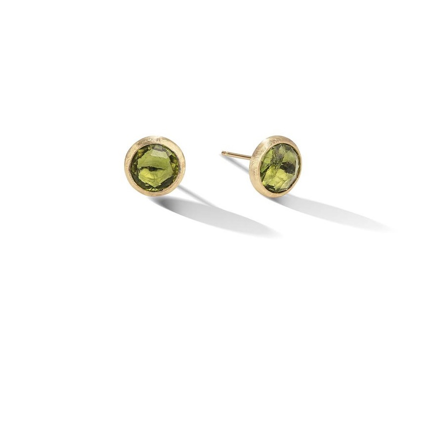 Marco Bicego Jaipur Yellow Gold Peridot Stud Earrings - Ob957 Pr01 Y 1365$
