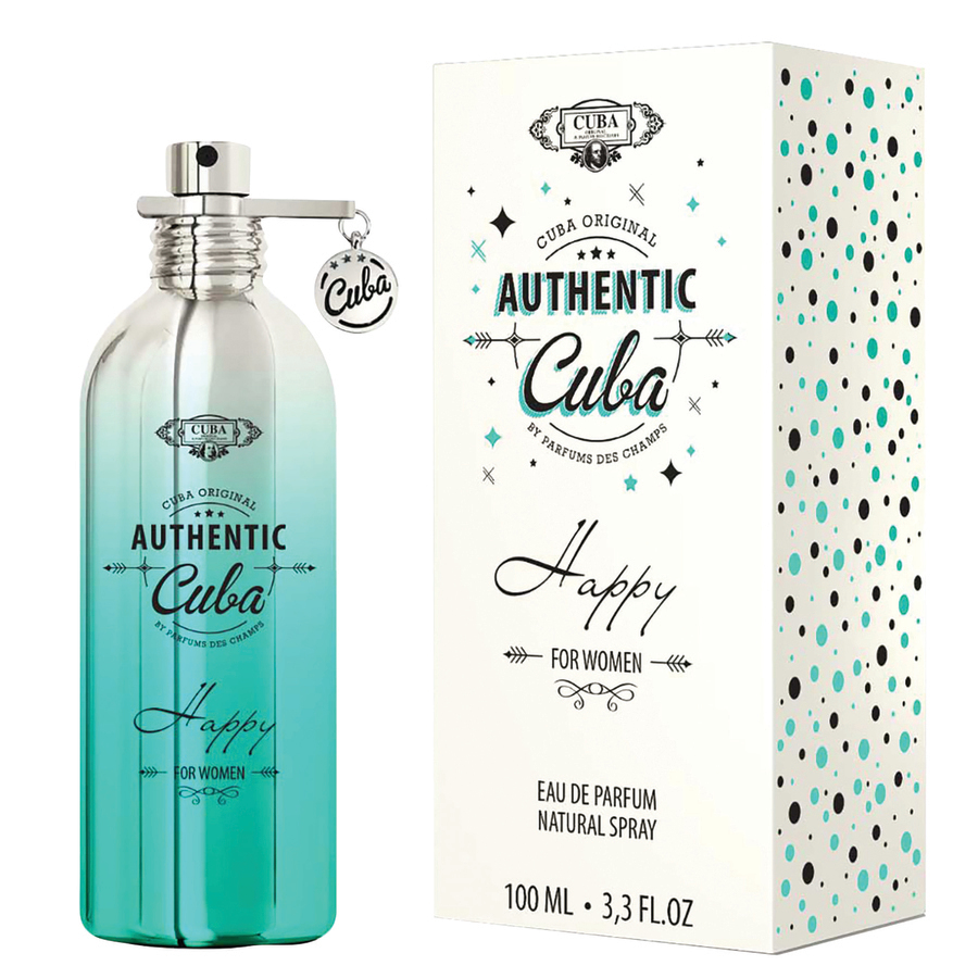Cuba Ladies Happy EDP Spray 3.4 oz Fragrances 5425039222066