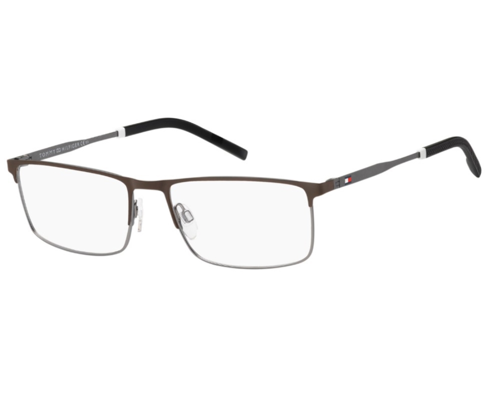 Tommy Hilfiger Demo Rectangular Mens Eyeglasses TH 1843 0XCB 55 30$