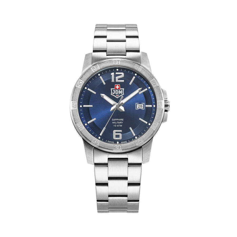 JDM Military Oscar Blue Dial Mens Watch JDM-WG025-03