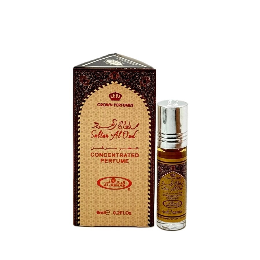 Al Rehab Unisex Sultan Al Oud Rollerball Perfume Oil 02 oz Fragrances 6291110093233 10$