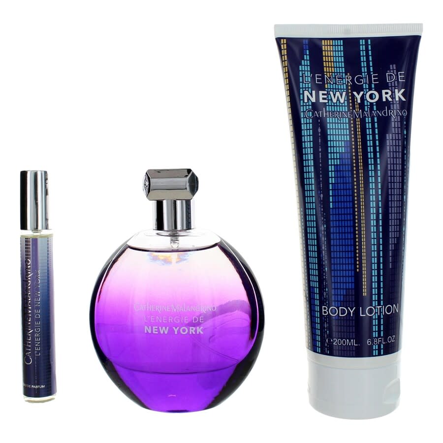 Catherine Malandrino Ladies LEnergie De New York Gift Set Fragrances 819029016608 35$