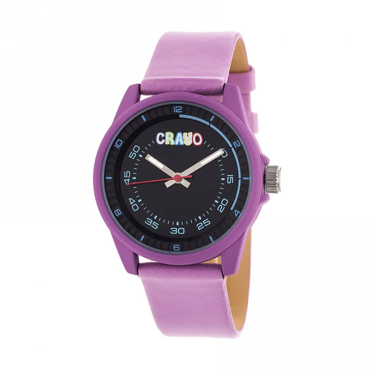 Crayo Jolt Black Dial Watch CRACR4905 50$