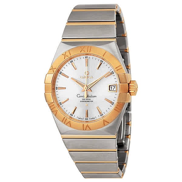 omega gold silver watch