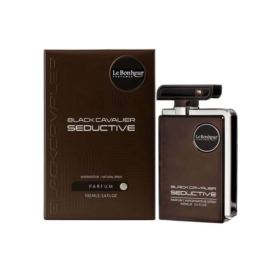 Le Bonheur Unisex Black Cavalier Seductive EDP Spray 3.4 oz Fragrances 6288002811037