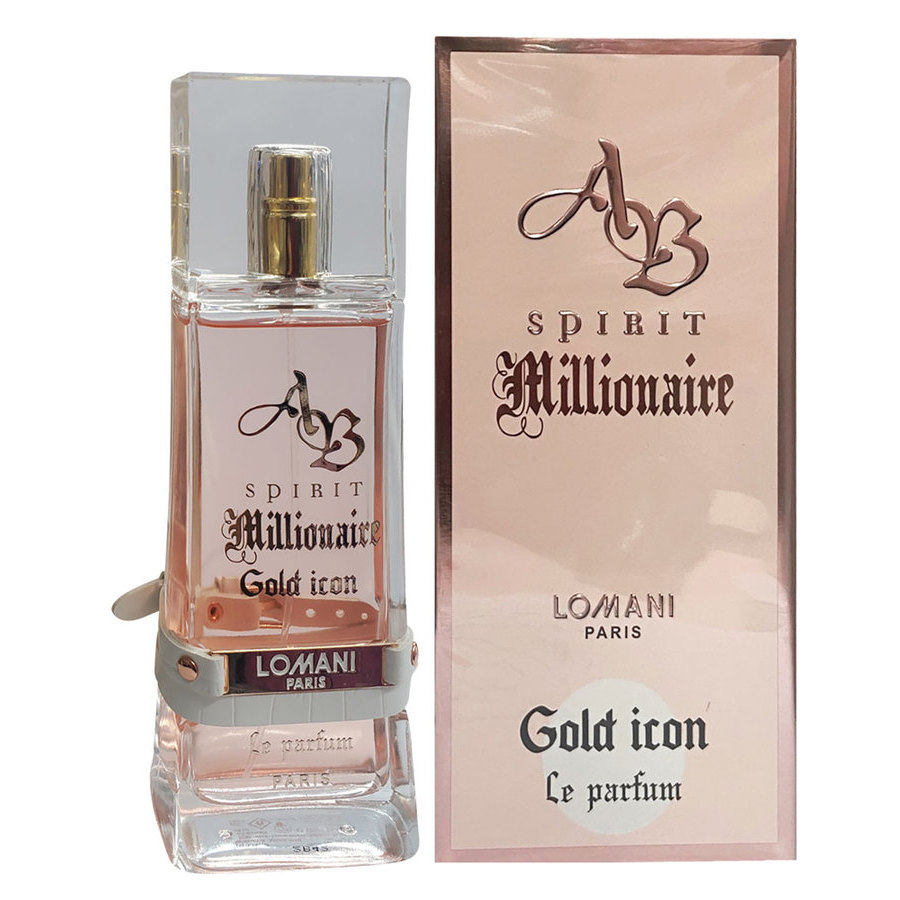 Lomani Ladies AB Spirit Millionaire Gold Icon EDP 34 oz Fragrances 3610400037246 25$