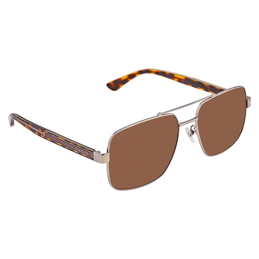 Gucci GG0529S 002 Men's Sunglasses Grey Size 60 - Free RX Lenses  - Free RX Lenses