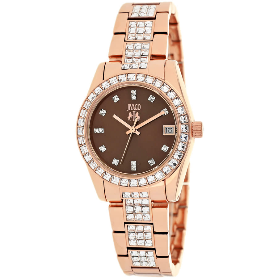 Jivago Magnifique Brown Dial Ladies Watch JV6413 174$