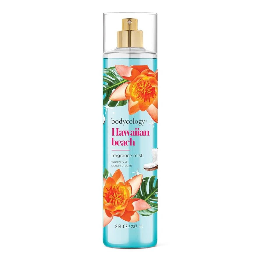 Bodycology Unisex Hawaiian Beach Fragrance Mist 8 oz Fragrances 885645050272 11$