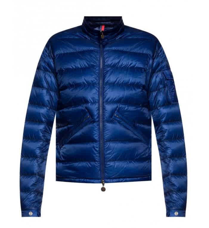 Moncler Men's Quilted Jacket in Blue | eBay