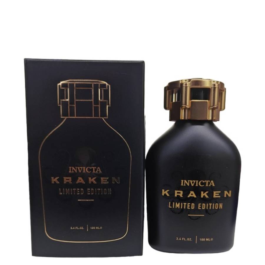 Invicta Mens Kraken Limited Edition Spray 3.4 oz Fragrances 886678530359