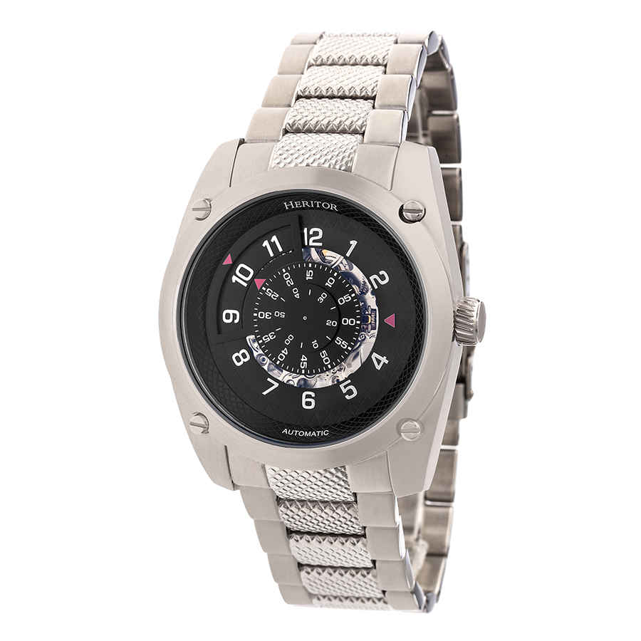 Heritor Daniels Automatic Black Dial Mens Watch HR7401 640$
