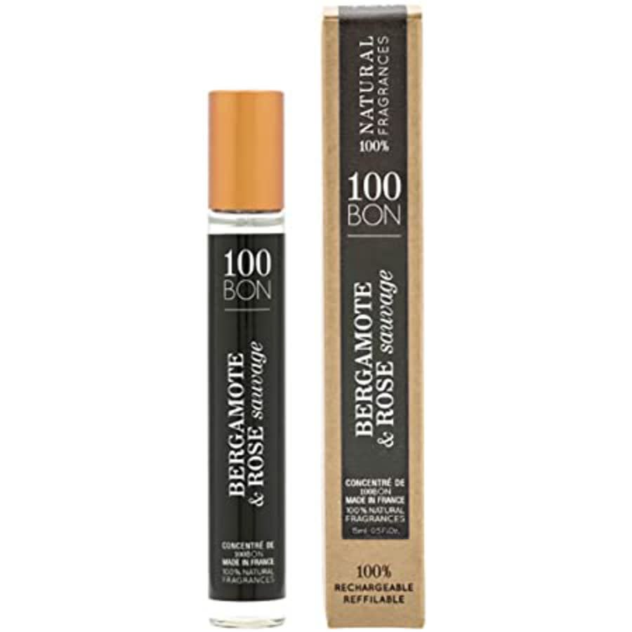 100 Bon Ladies Bergamote & Rose Sauvage Concentre EDP Spray 0.5 oz Fragrances 3760263376096