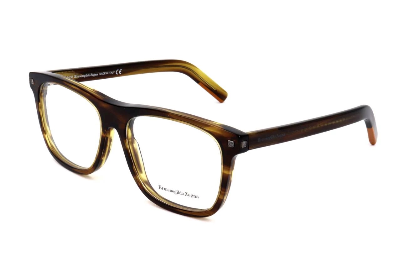 Zegna Demo Square Mens Eyeglasses EZ5146 055 58