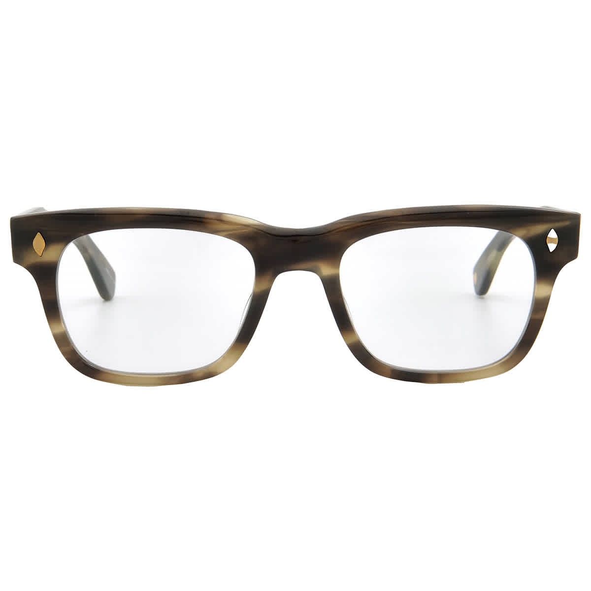 Garrett Leight TROUBADOUR Demo Square Eyeglasses 1097 KOT 49 70$
