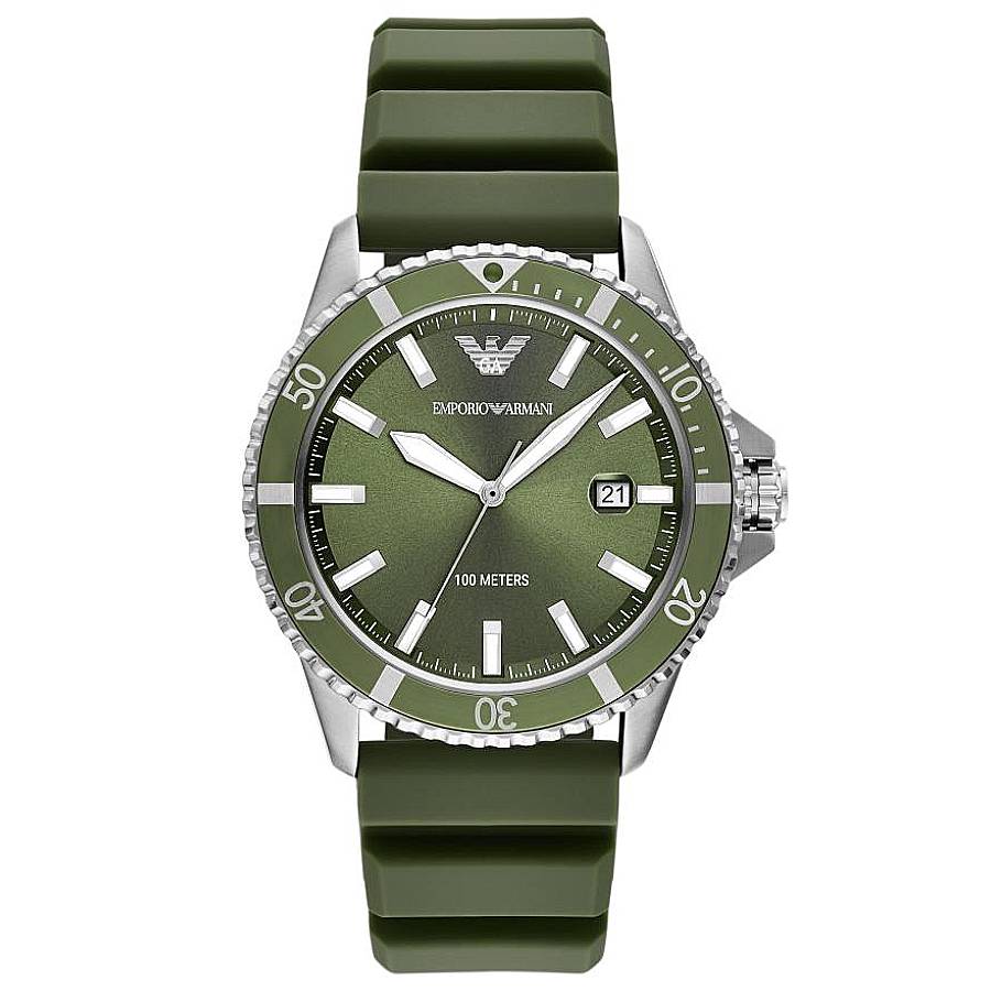Armani World Explorer Quartz Green Dial Mens Watch AR11638 117$
