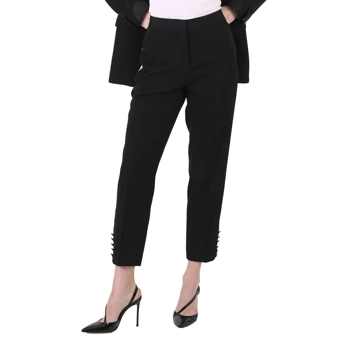 パンツ 00s archive BURBERRY flare stripe pants Burberry Black Hanover Tux Stripe Pants | eBay