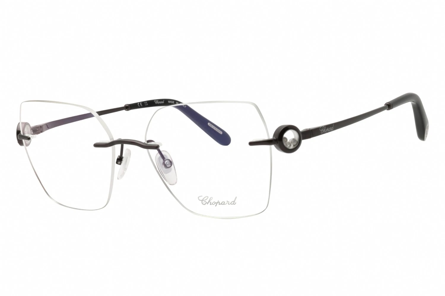 Chopard Demo Butterfly Ladies Eyeglasses VCHL26S 0Q67 55 220$