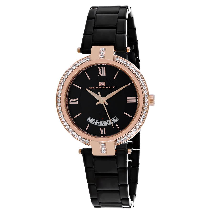 Oceanaut Amaya Black Dial Ladies Watch OC0293