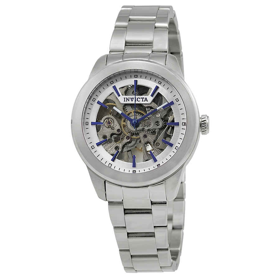 Invicta Vintage Lady Automatic Skeleton Dial Ladies Watch - Choose color