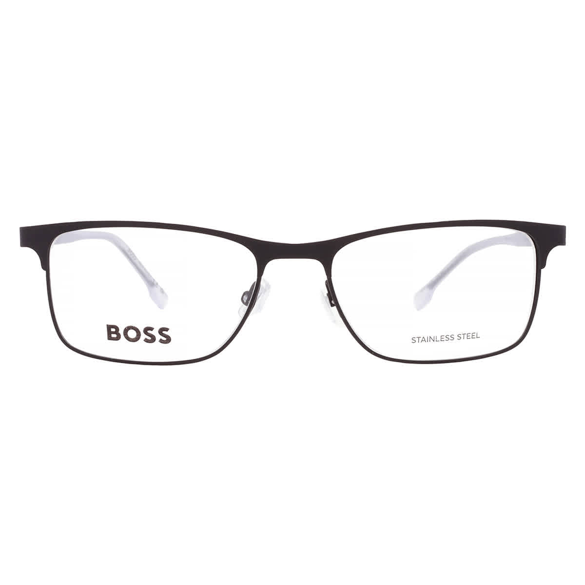 Hugo Boss Demo Rectangular Mens Eyeglasses BOSS 0967IT 0003 54 42$