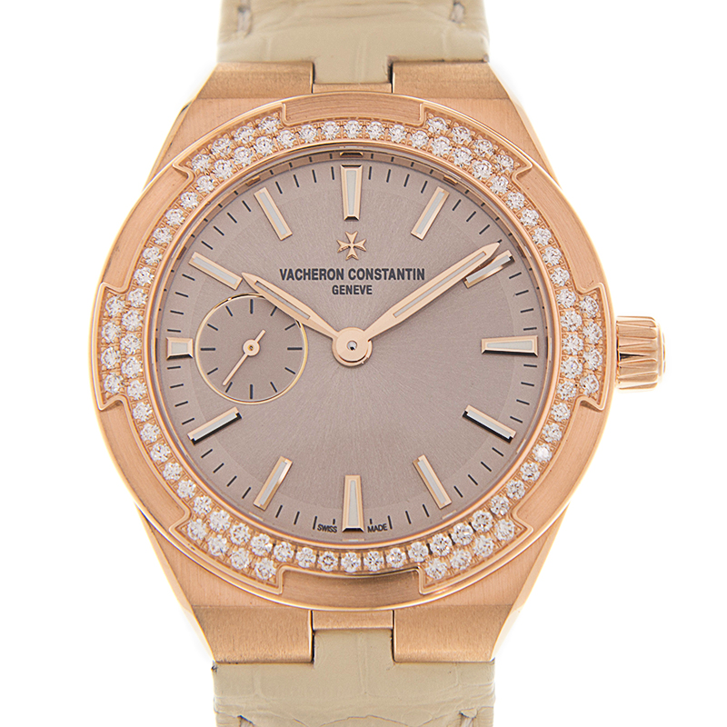 Vacheron Constantin Overseas Small Ladies Light Pink 18 Carat Rose Gold Watch 2305V/000R-B077