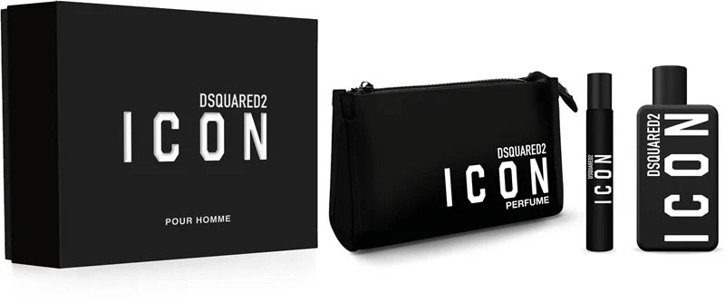 Dsquared2 Mens Icon 3pcs EDP Gift Set 8011003903450 65$