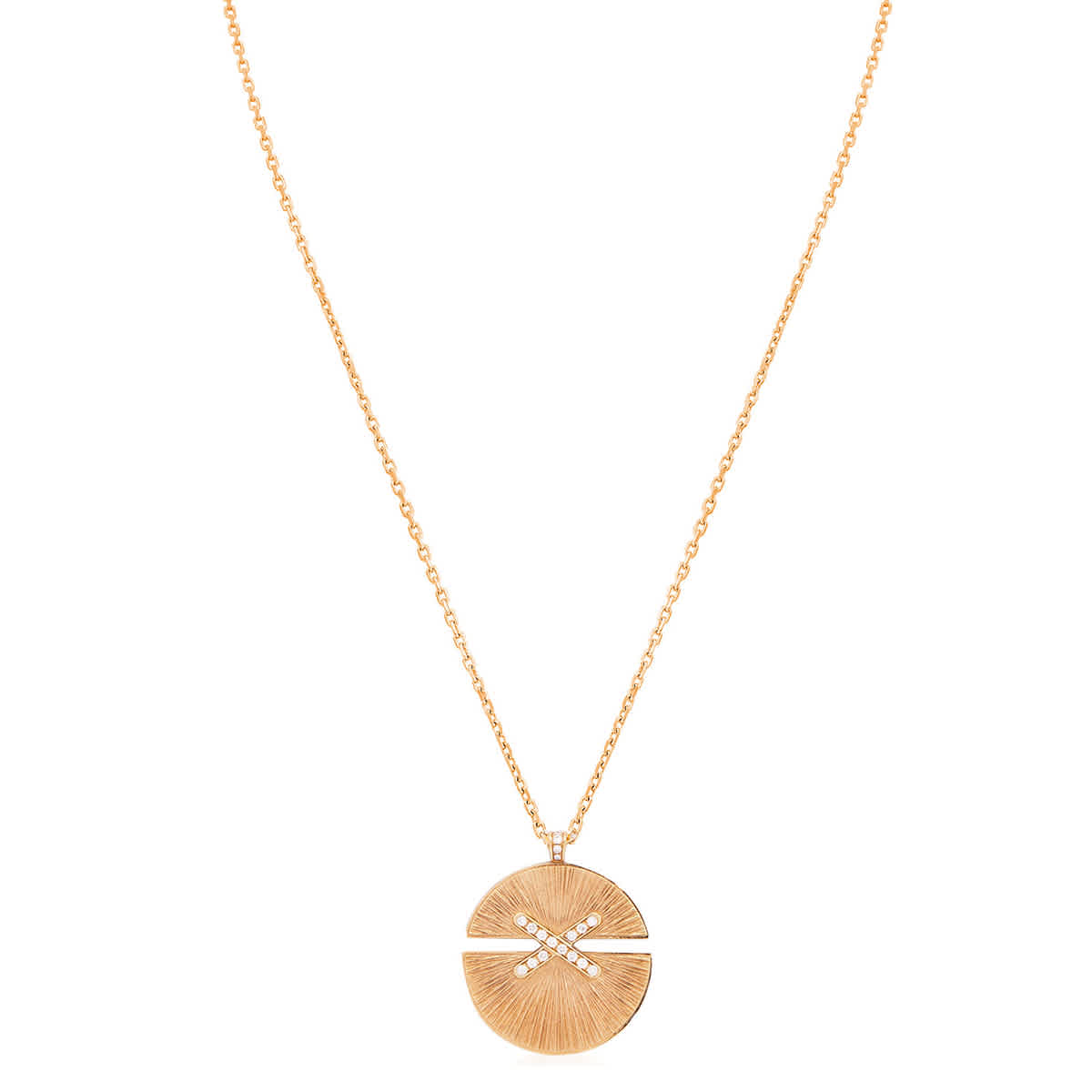Chaumet Jeux de Liens Harmony 18k Yellow G Diamond Necklace