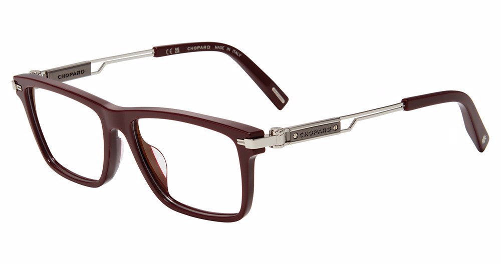 Chopard Demo Rectangular Mens Eyeglasses VCH357 01CK 55 220$