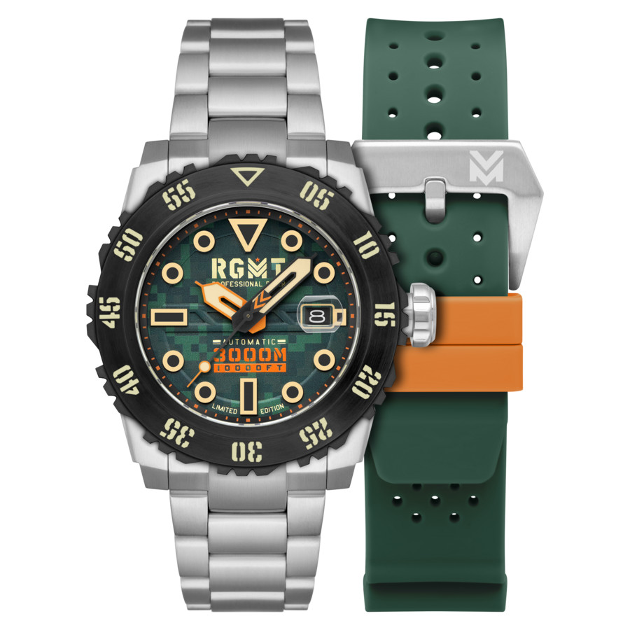 RGMT Ohio Green Dial Mens Watch RG-8034-0K 350$