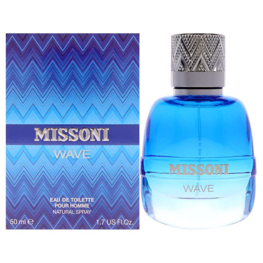 Missoni Mens Wave EDT Spray 1.7 oz Fragrances 8011003858149