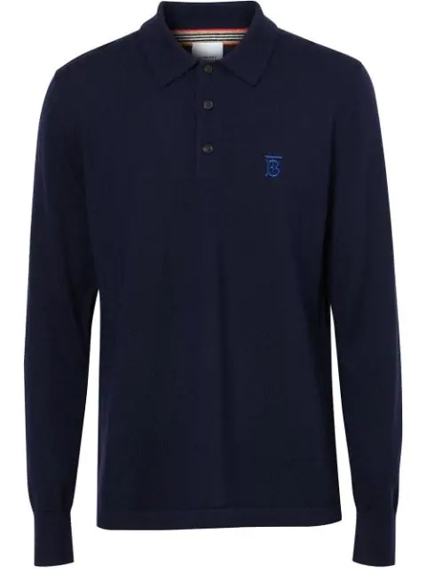 men's wool long sleeve polo shirts