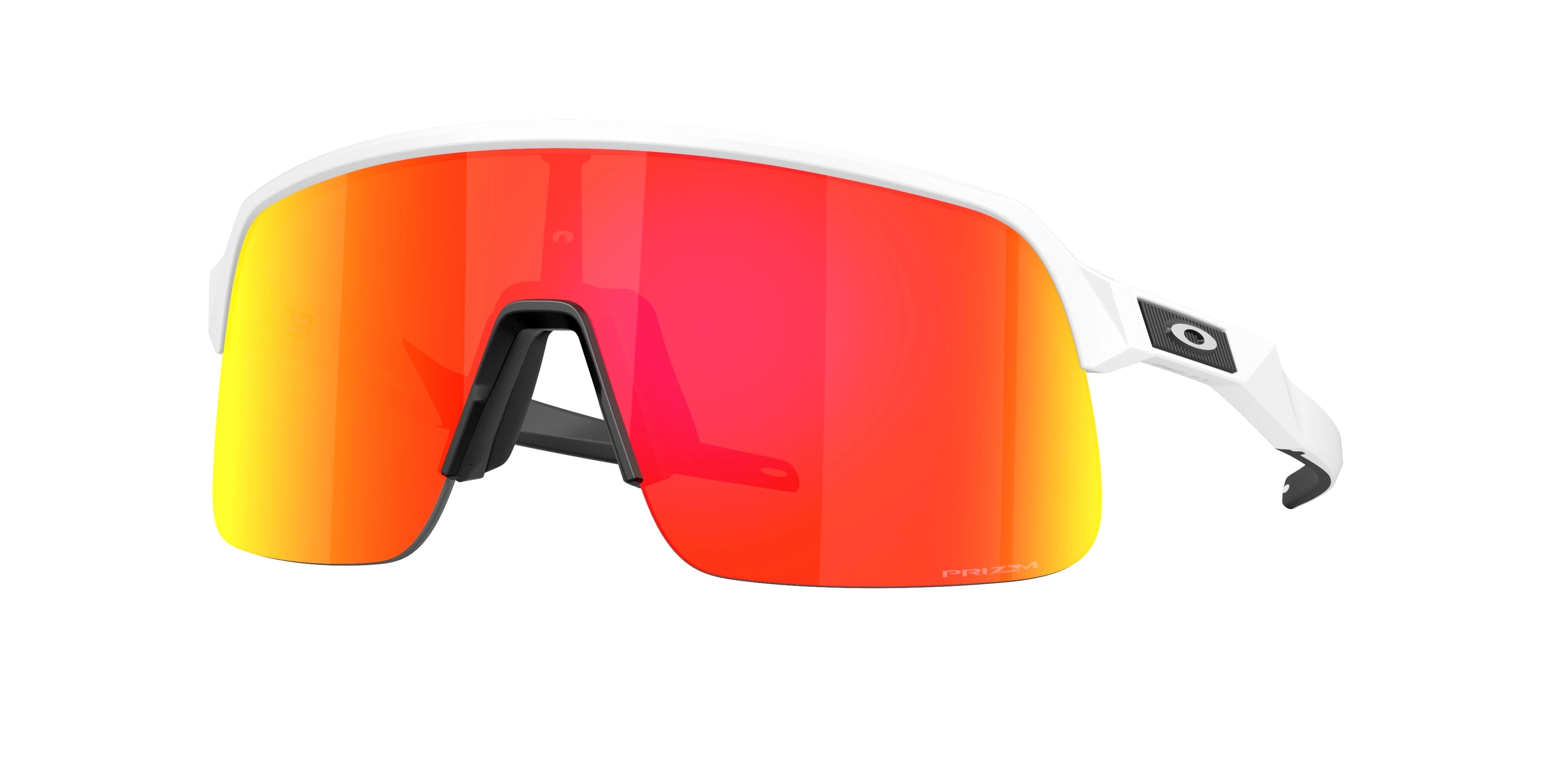 Oakley Unisex Sunglass Sutro™ Lite S -  Frame color: Matte White, Lens color: Prizm Ruby