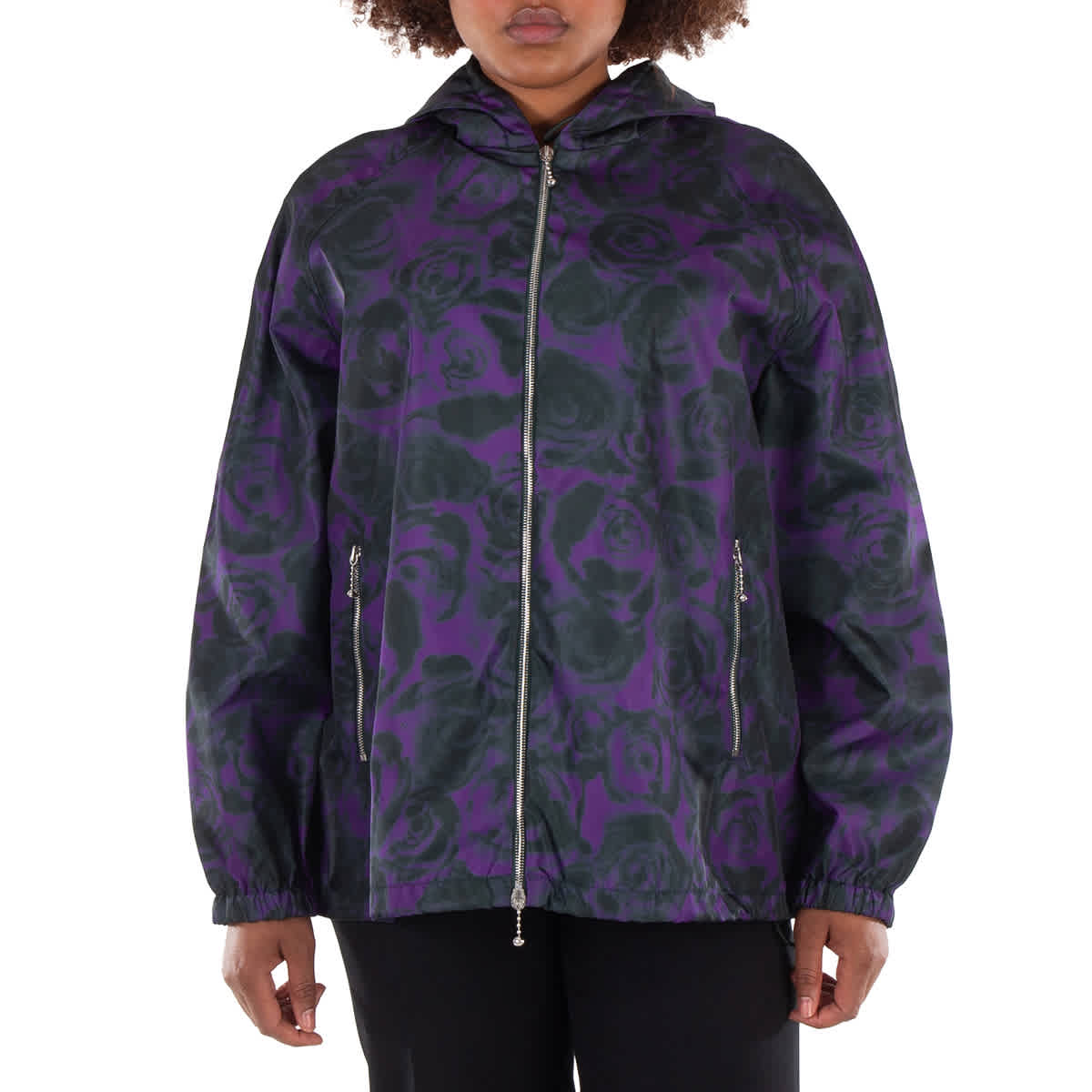 Burberry Rose Print Nylon Jacket | eBay