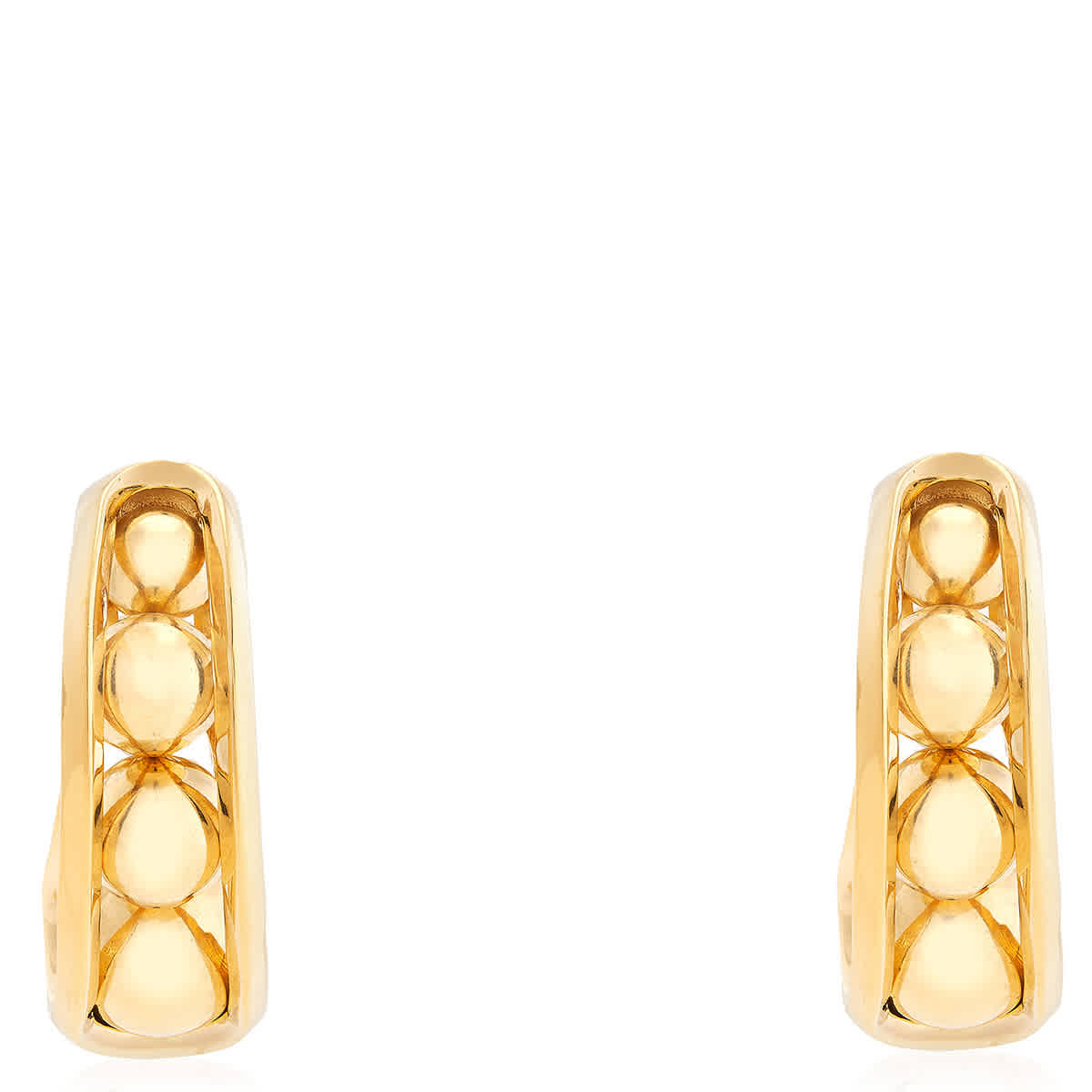 Burberry Gold-Tone Armour Sculptural Stud Earrings 298$