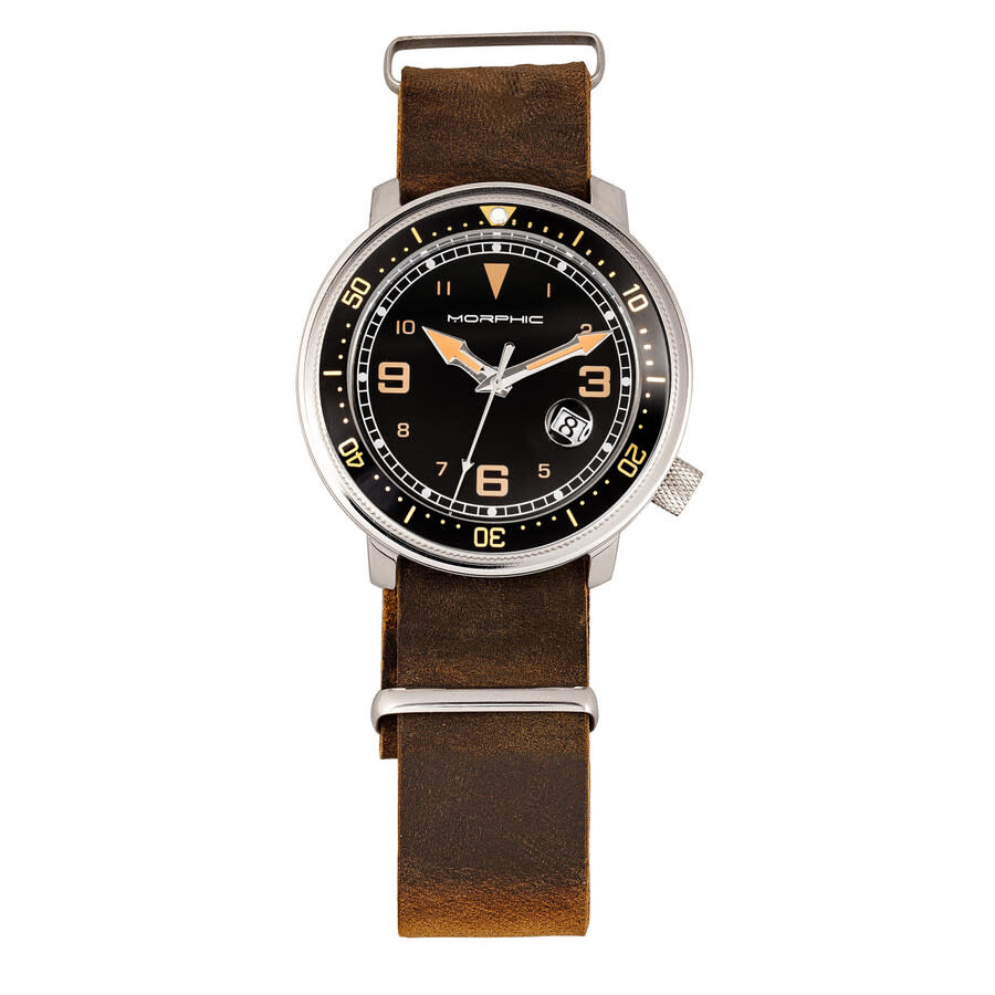 Morphic M74 Series Quartz Black Dial Mens Watch MPH7411