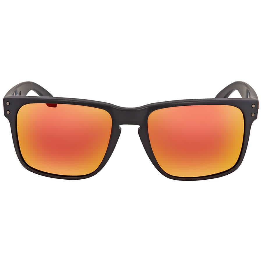 Oakley Man Sunglass Holbrook™ XL -  Frame color: Matte Black, Lens color: Prizm Ruby