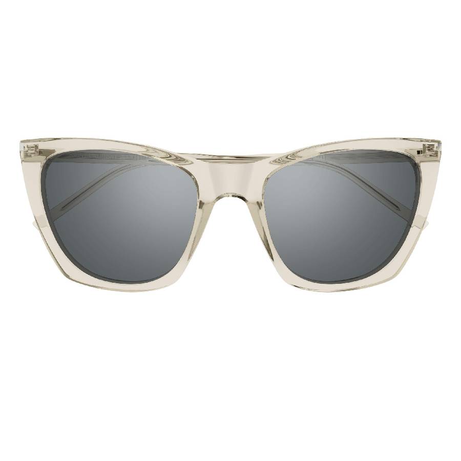 Saint Laurent SL 214 KATE THIN 004 Men's Sunglasses Brown Size 55 - Free RX Lenses  - Free RX Lenses