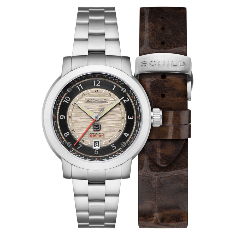 Schild Heinrich Automatic Grey Dial Mens Watch SC-1014-44