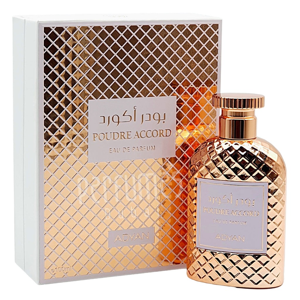 Adyan Unisex Poudre Accord EDP Spray 3.4 oz Fragrances 6292257642797